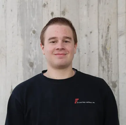 Justin Mühlum, Elektroinstallateur EFZ